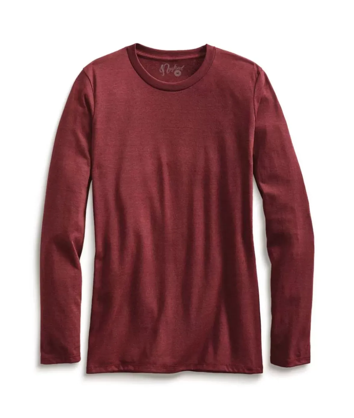 Nayked Apparel Tops>Women'S Ridiculously Soft Recycled Lightweight Long Sleeve T-Shirt
