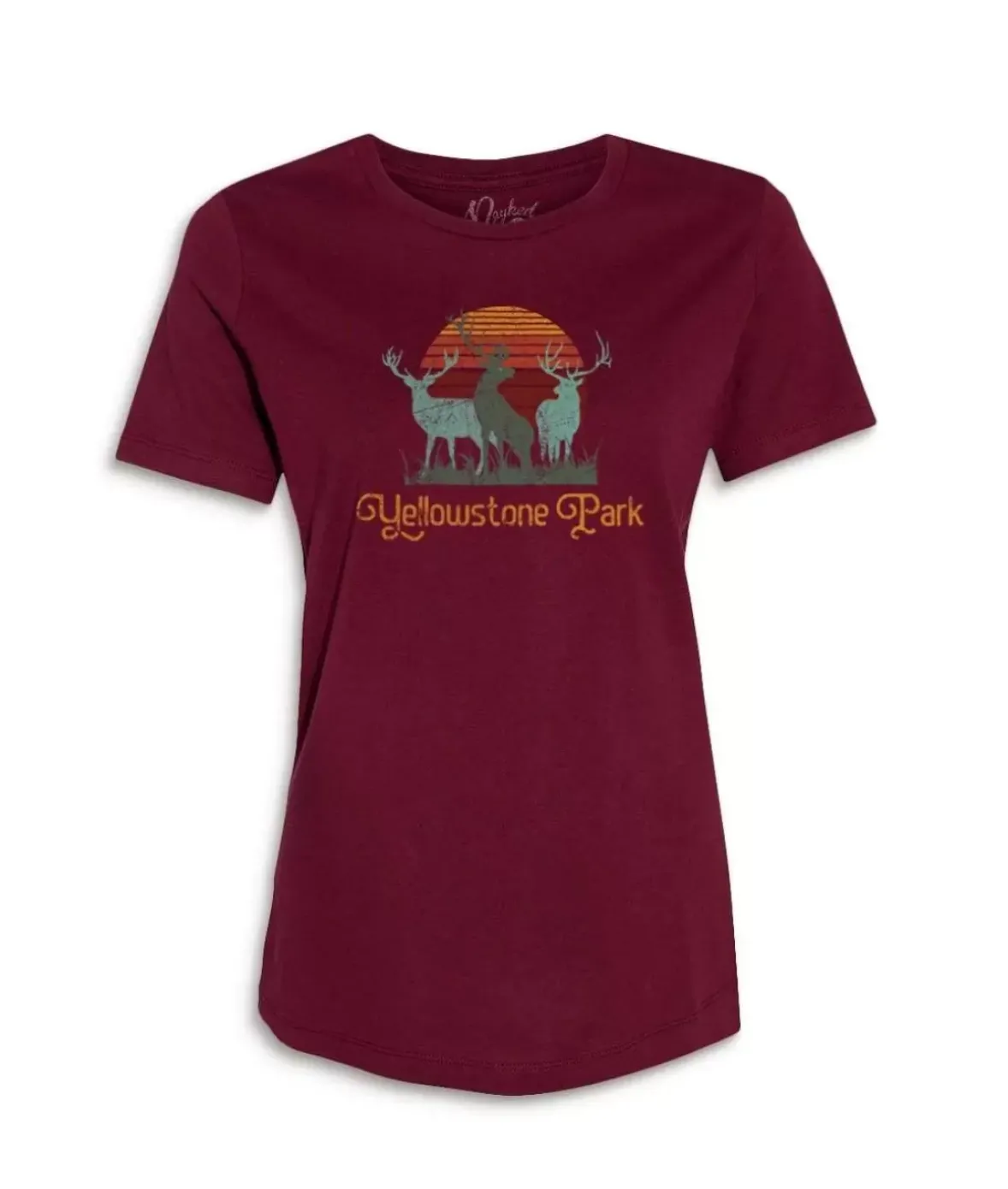 Nayked Apparel Tops>Women'S Ridiculously Soft Graphic Tee | Yellowstone Park