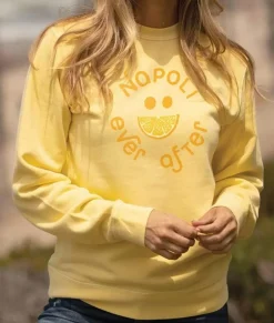 Nayked Apparel Tops>Women'S Ridiculously Soft Fleece Graphic Pullover Sweatshirt | Napoli Ever After