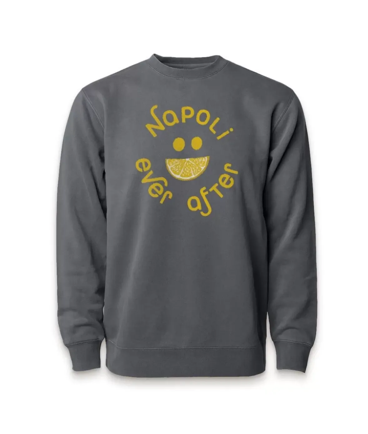 Nayked Apparel Tops>Women'S Ridiculously Soft Fleece Graphic Pullover Sweatshirt | Napoli Ever After