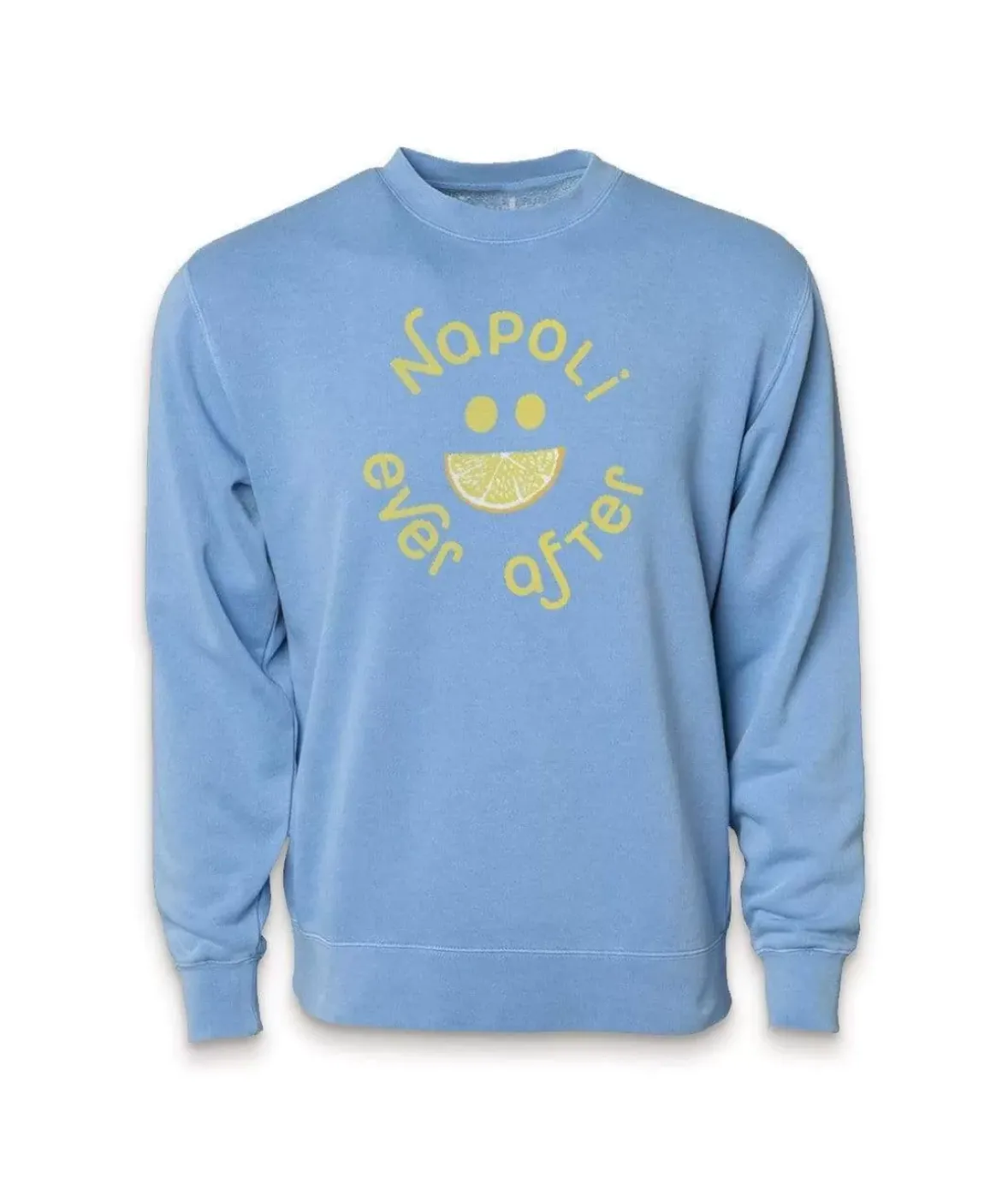 Nayked Apparel Tops>Women'S Ridiculously Soft Fleece Graphic Pullover Sweatshirt | Napoli Ever After