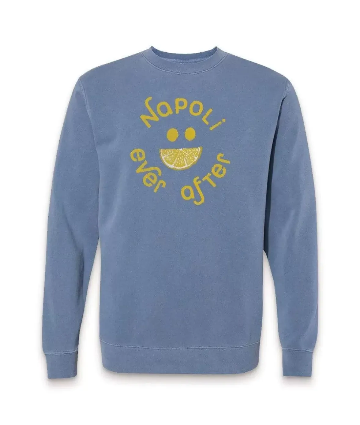 Nayked Apparel Tops>Women'S Ridiculously Soft Fleece Graphic Pullover Sweatshirt | Napoli Ever After