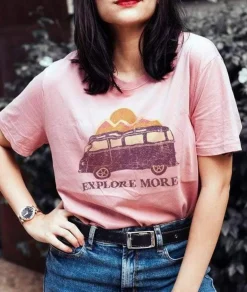 Nayked Apparel T-Shirts>Women'S Ridiculously Soft Graphic Tee | Explore More