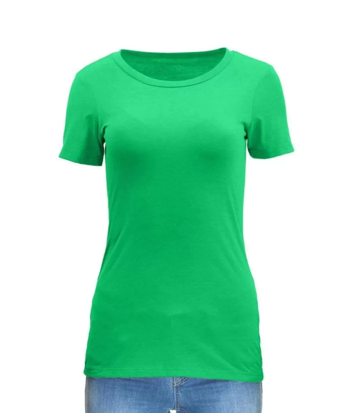 Nayked Apparel T-Shirts>Women'S Ridiculously Soft Midweight Crew Neck T-Shirt