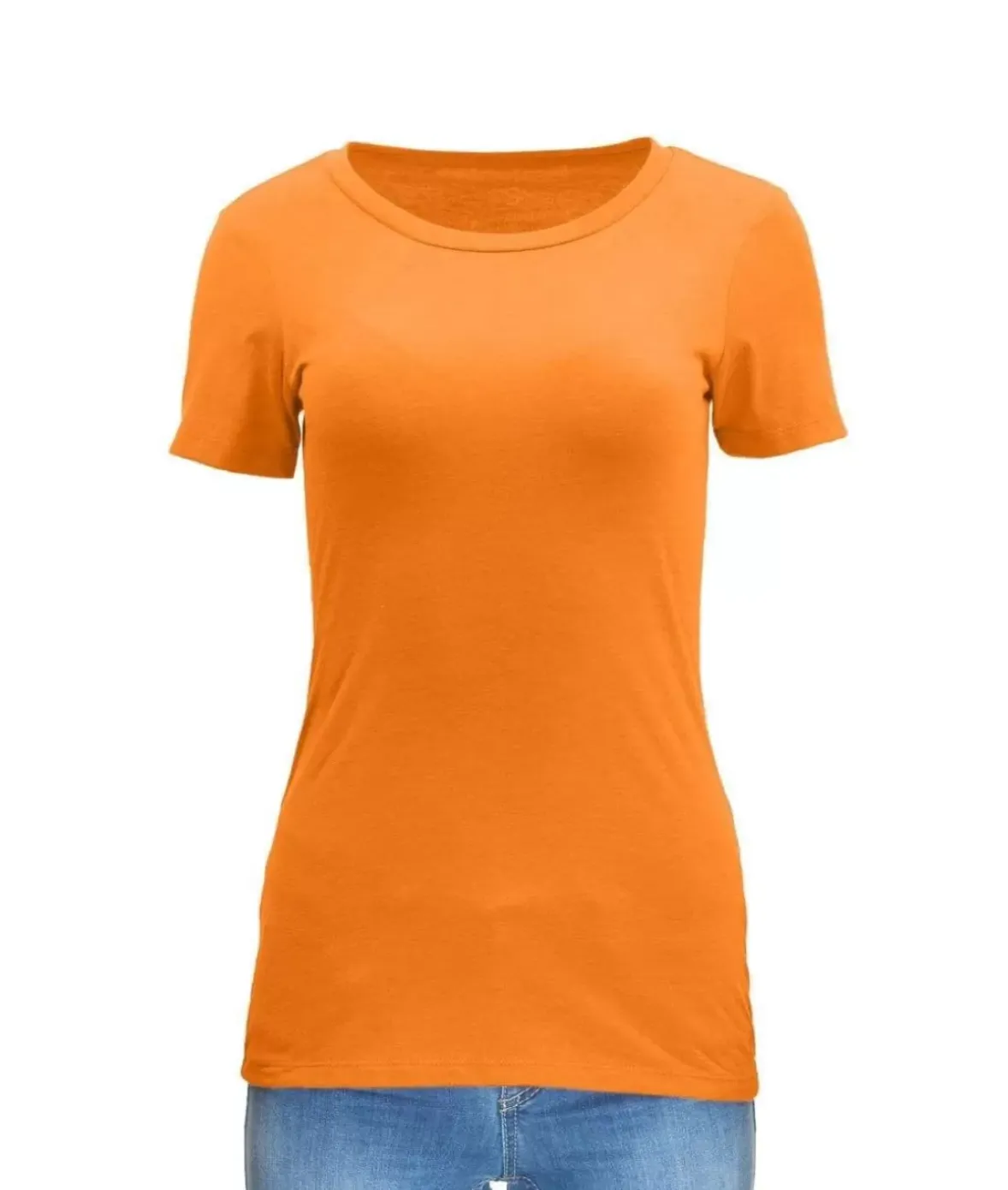Nayked Apparel T-Shirts>Women'S Ridiculously Soft Midweight Crew Neck T-Shirt