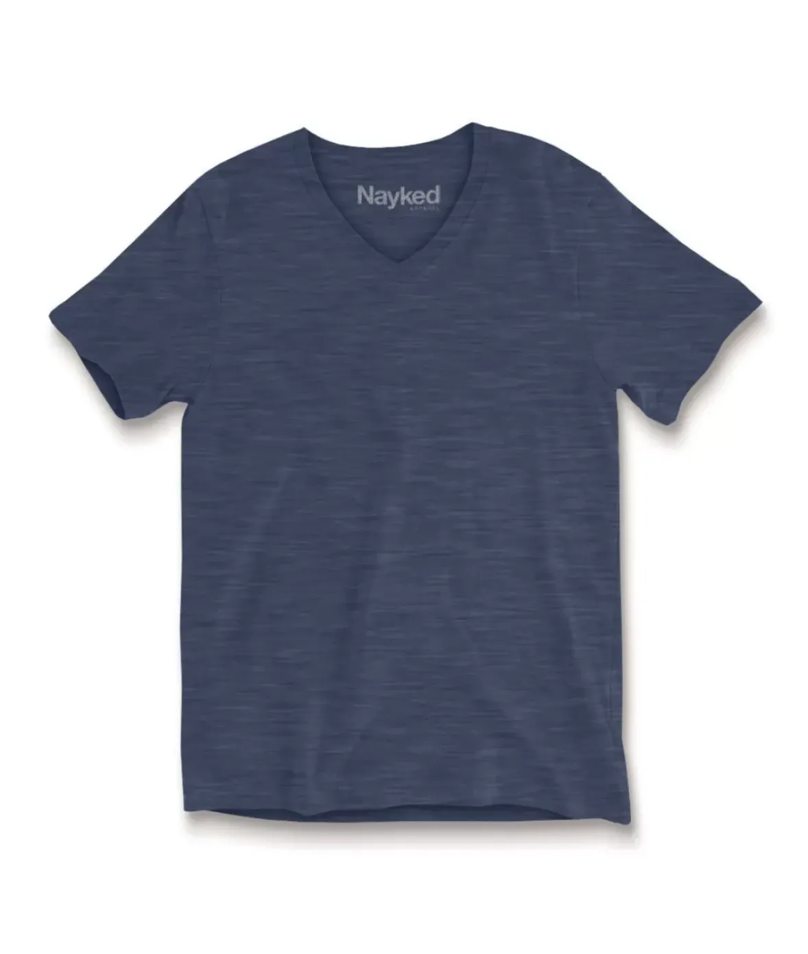 Nayked Apparel T-Shirts>Women'S Short Sleeve Slub Jersey V-Neck T-Shirt