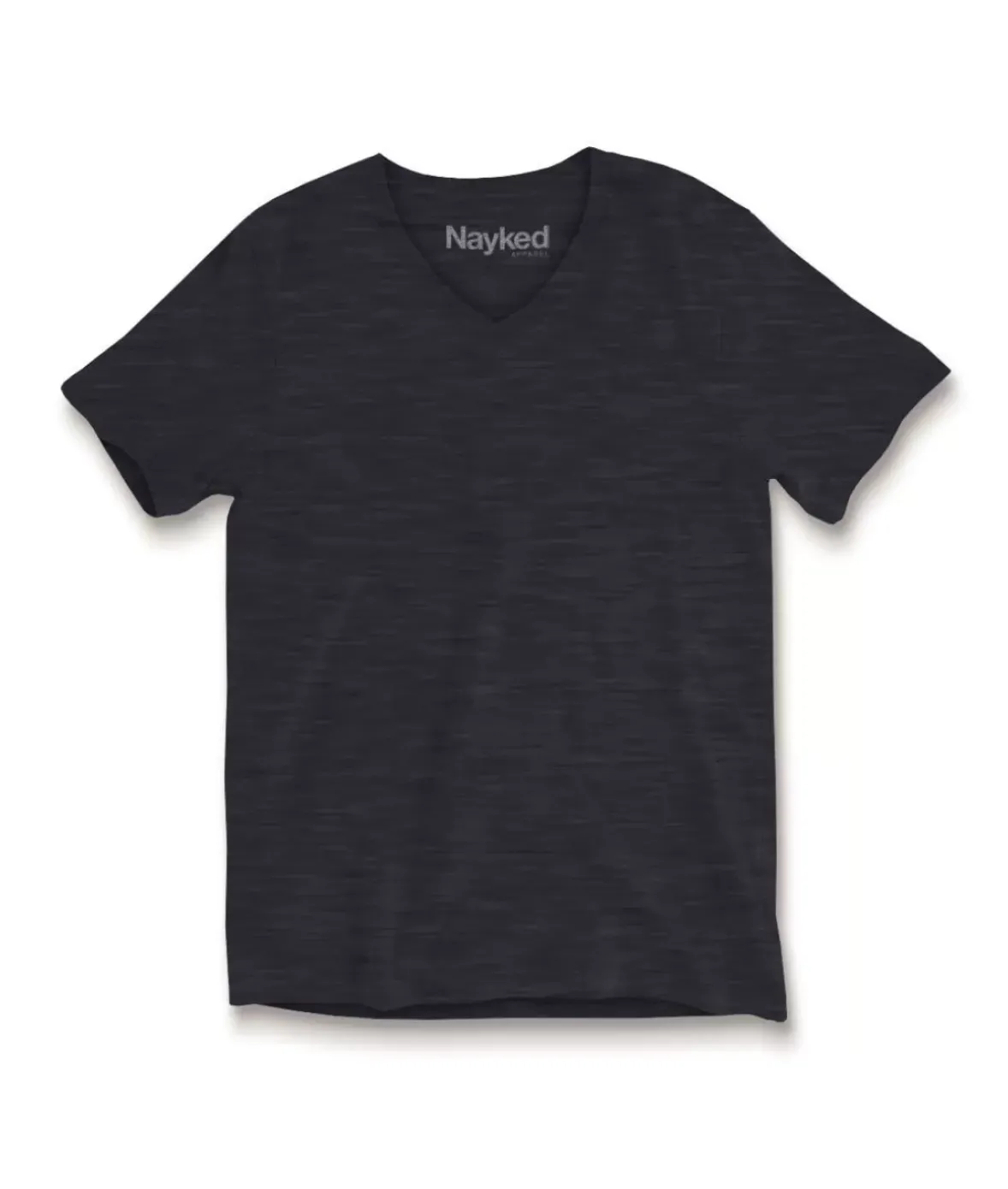 Nayked Apparel T-Shirts>Women'S Short Sleeve Slub Jersey V-Neck T-Shirt