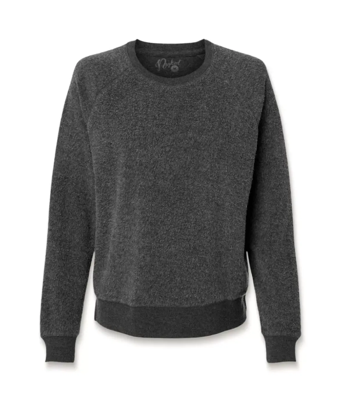 Nayked Apparel Hoodies & Sweatshirts>Women'S Snuggly Soft Reverse Fleece Sweatshirt
