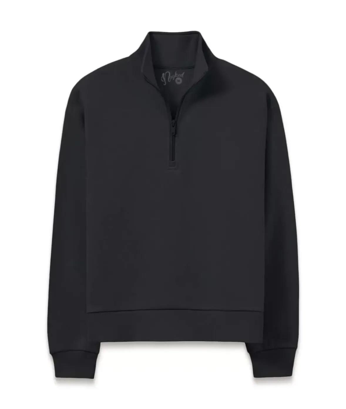 Nayked Apparel Tops>Women'S Soft Eco Friendly Quarter-Zip