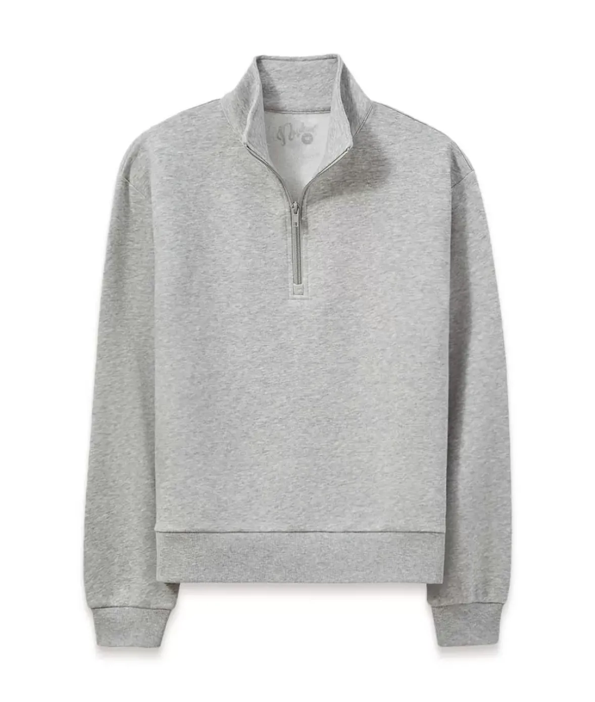 Nayked Apparel Tops>Women'S Soft Eco Friendly Quarter-Zip