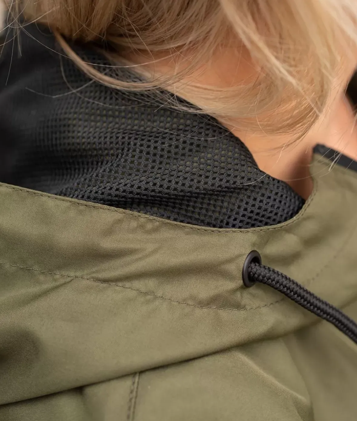 Nayked Apparel Tops>Women'S Soft Lightweight Oversized Half-Zip Pullover Windbreaker Anorak