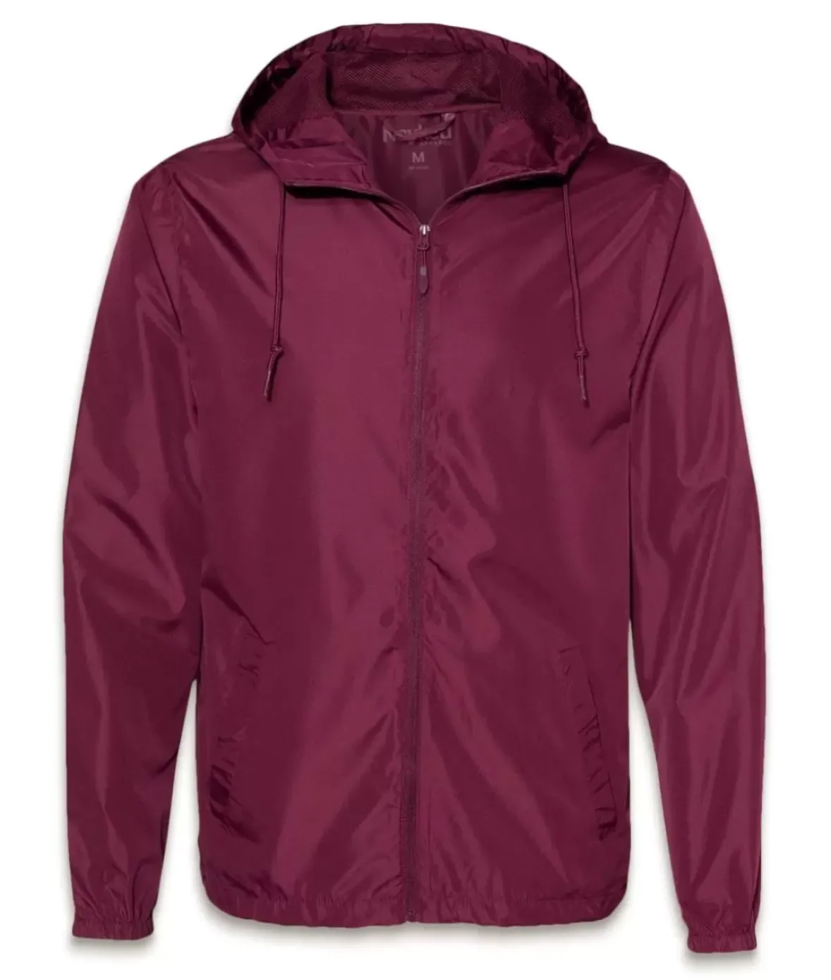 Nayked Apparel Tops>Women'S Soft Lightweight Oversized Full-Zip Windbreaker Jacket
