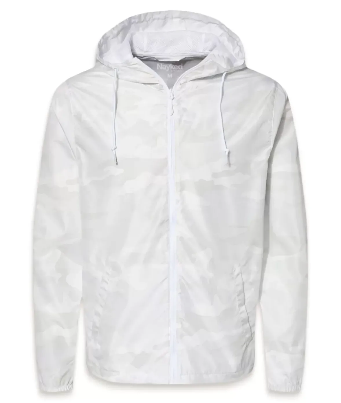 Nayked Apparel Tops>Women'S Soft Lightweight Oversized Full-Zip Windbreaker Jacket
