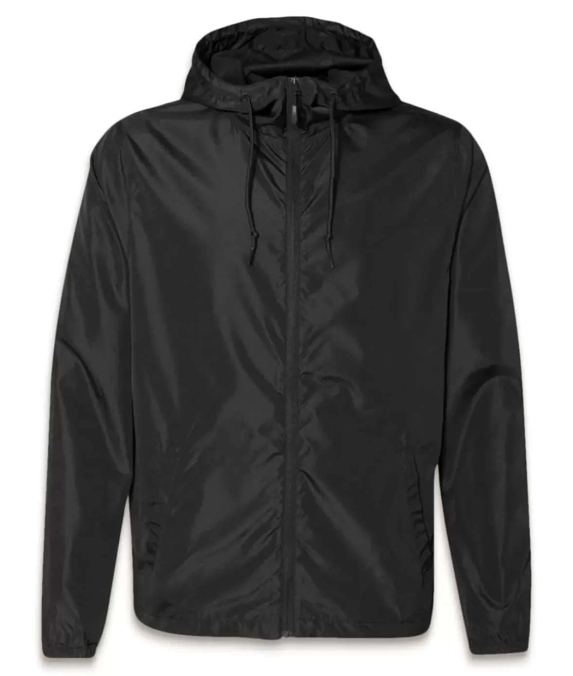 Nayked Apparel Tops>Women'S Soft Lightweight Oversized Full-Zip Windbreaker Jacket