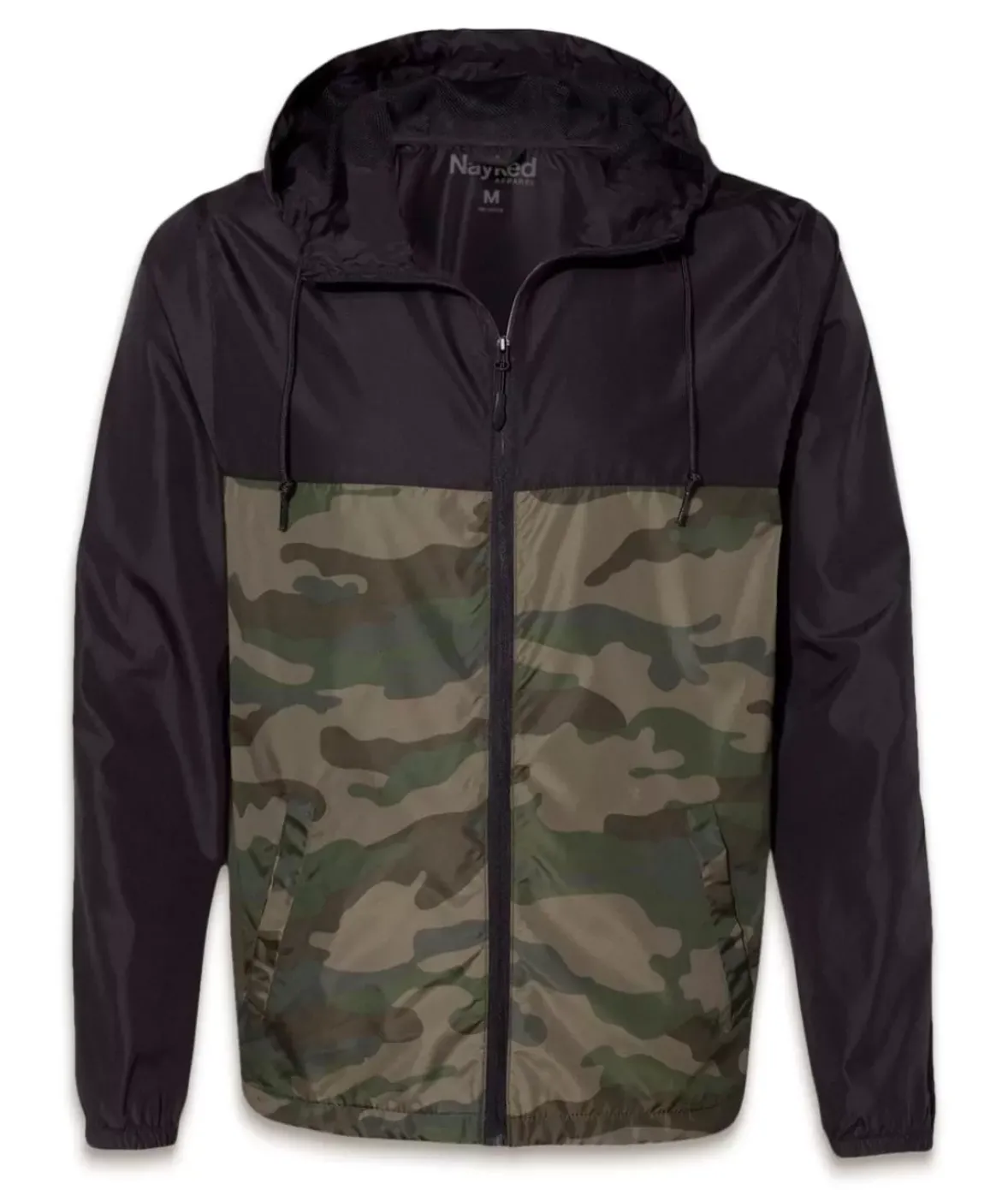 Nayked Apparel Tops>Women'S Soft Lightweight Oversized Full-Zip Windbreaker Jacket