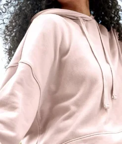 Nayked Apparel Tops>Women'S Soft Recycled Washed Terry Hoodie