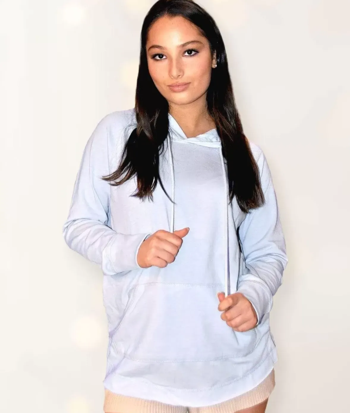 Nayked Apparel Hoodies & Sweatshirts>Women'S Soft Tunic Fleece Hoodie