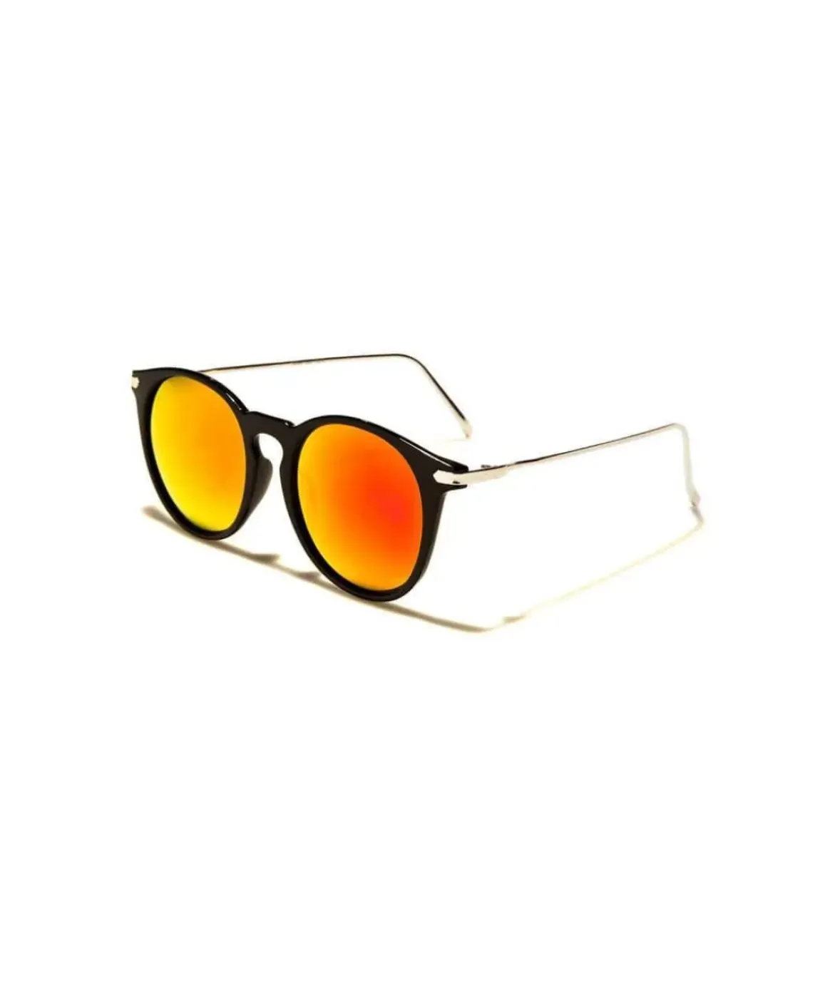 Nayked Apparel Accessories>Women'S Tinted Round Retro Sunglasses, Lifetime Guarantee
