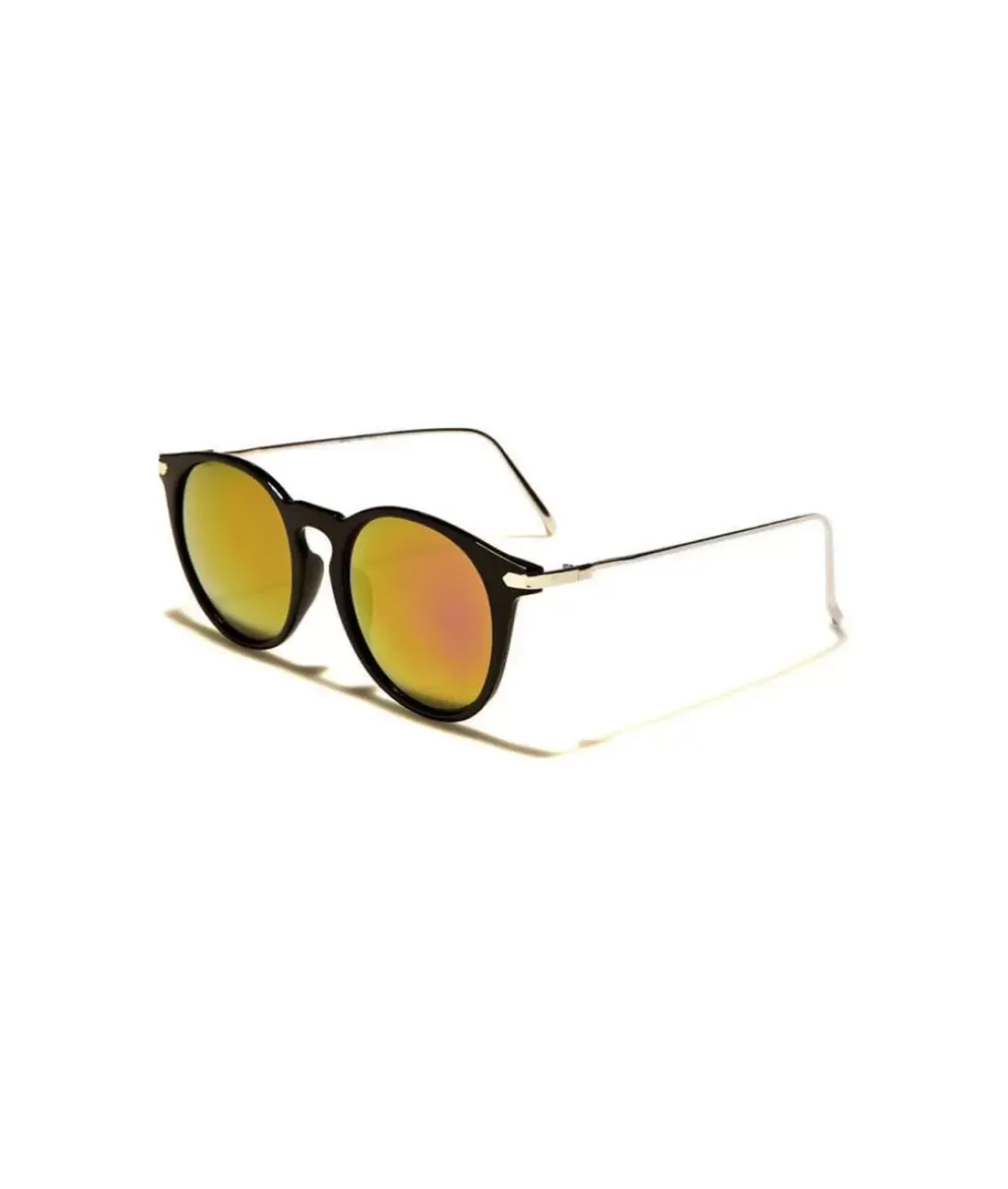 Nayked Apparel Accessories>Women'S Tinted Round Retro Sunglasses, Lifetime Guarantee